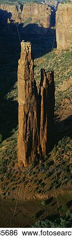 Spider Rock, Canyon de Chelly National Monument, N. E. Arizona View Large Photo Image Stock Photograph - Spider Rock, Canyon de Chelly National Monument, N. E. Arizona. Fotosearch