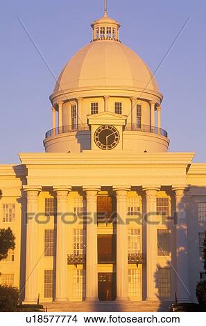 State Capitol of Alabama, Montgomery View Large Photo Image Picture - State Capitol of Alabama, Montgomery. Fotosearch