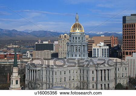 Stock Photograph - State Capitol of Colorado, Denver. Fotosearch