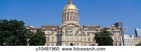 Stock Image - State Capitol of Georgia, Atlanta. Fotosearch
