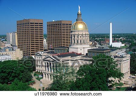 State Capitol of Georgia, Atlanta View Large Photo Image Stock Image - State Capitol of Georgia, Atlanta. Fotosearch