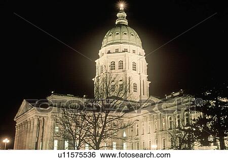 State Capitol of Kansas, Topeka View Large Photo Image Stock Photograph - State Capitol of Kansas, Topeka. Fotosearch
