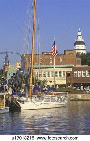 Stock Photo - State Capitol of Maryland, Annapolis. Fotosearch