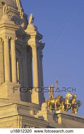 Stock Image - State Capitol of Minnesota, St. Paul. Fotosearch