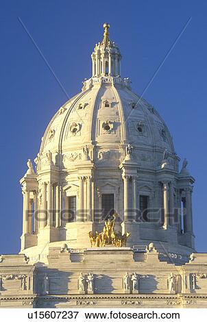 Stock Photo - State Capitol of Minnesota, St. Paul. Fotosearch