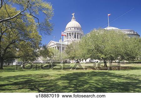 State Capitol of Mississippi, Jackson View Large Photo Image Stock Photo - State Capitol of Mississippi, Jackson. Fotosearch