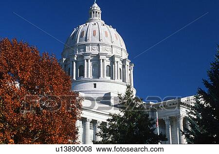State Capitol of Missouri, Jefferson City View Large Photo Image Stock Photo - State Capitol of Missouri, Jefferson City. Fotosearch