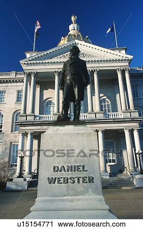 Stock Image - State Capitol of New Hampshire, Concord. Fotosearch