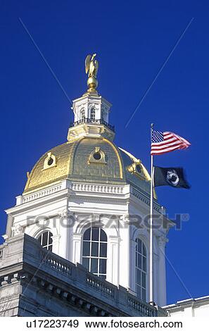 Stock Photo - State Capitol of New Hampshire, Concord. Fotosearch