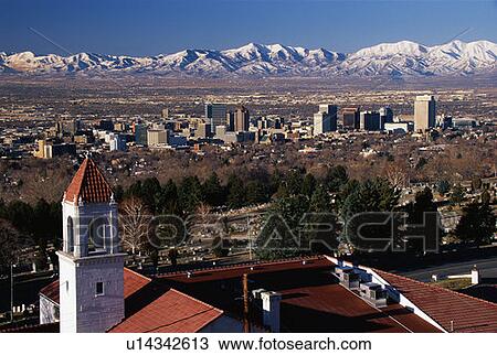 Stock Image - State Capitol of Salt Lake City. Fotosearch