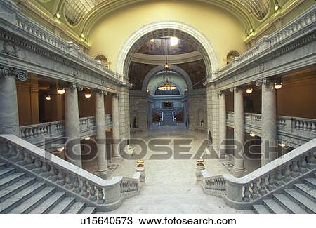 Stock Image - State Capitol of Utah, Salt Lake City. Fotosearch
