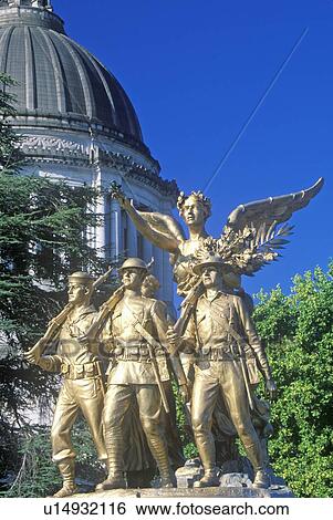 Stock Photograph - State Capitol of Washington, Olympia. Fotosearch