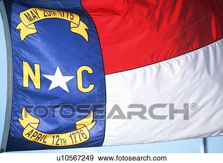 State Flag of North Carolina View Large Photo Image Stock Photo - State Flag of North Carolina. Fotosearch