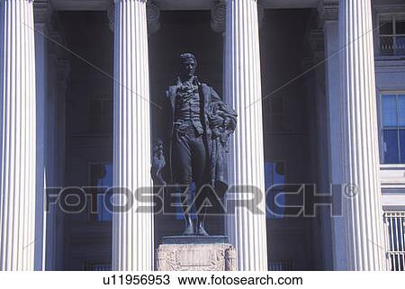 Statue of Alexander Hamilton, United States Department of Treasury, Washington, D. C. View Large Photo Image Stock Image - Statue of Alexander Hamilton, United States Department of Treasury, Washington, D. C.. Fotosearch