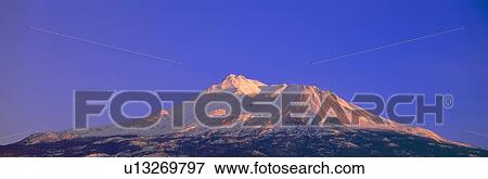 Sunrise at Mount Shasta, California View Large Photo Image Stock Photo - Sunrise at Mount Shasta, California. Fotosearch