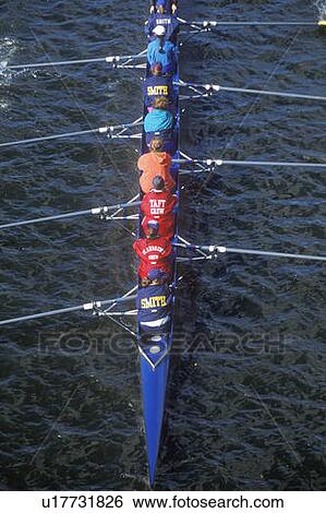 Team of Female Rowers View Large Photo Image Stock Photograph - Team of Female Rowers. Fotosearch
