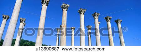 The first Capitol Columns of the United States at the National Arboretum, Washington D. C. View Large Photo Image Stock Photo - The first Capitol Columns of the United States at the National Arboretum, Washington D. C.. Fotosearch