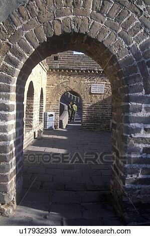 Stock Image - The Great Wall at Badaling. Fotosearch