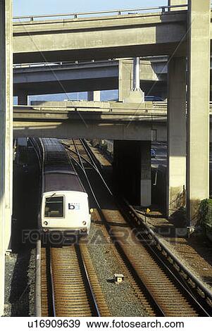 The San Francisco Bay Area Transit train View Large Photo Image Stock Photo - The San Francisco Bay Area Transit train. Fotosearch