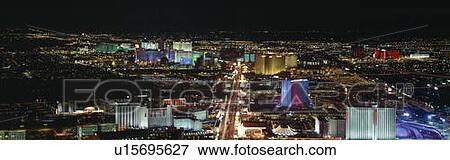 Stock Photo - The Strip at Las Vegas, Nevada. Fotosearch