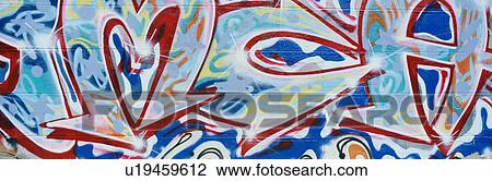 This is a mural of graffiti on a brick wall in Los Angeles. View Large Photo Image Stock Image - This is a mural of graffiti on a brick wall in Los Angeles.. Fotosearch