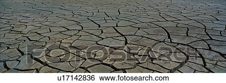 Stock Photograph - This is a pattern in dry, cracked mud.. Fotosearch
