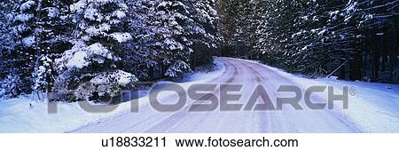 This is a snow covered winter road in the Yosemite Valley View Large Photo Image Stock Image - This is a snow covered winter road in the Yosemite Valley. Fotosearch