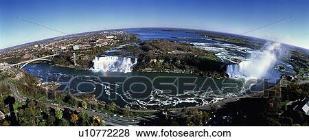 Stock Photo - This is an aerial view of Rainbow Bridge. Fotosearch