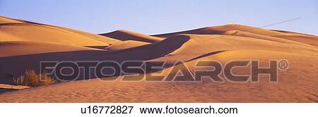 Stock Photo - This is Great Sand Dunes National Park at sunrise.. Fotosearch
