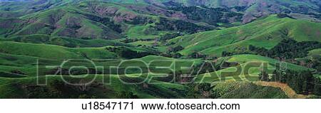 Stock Image - This is Green Valley Road along Route 46 in the spring. Fotosearch