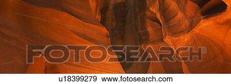 Stock Photo - This is known as Slot Canyon. Fotosearch