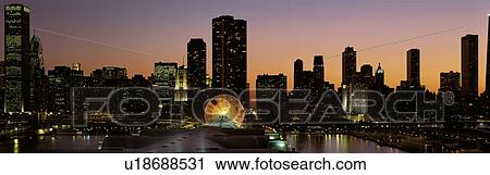 This is Navy Pier and the skyline View Large Photo Image Stock Image - This is Navy Pier and the skyline. Fotosearch