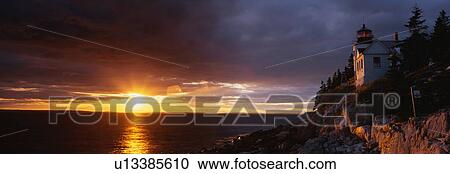 This is the Bass Harbor Head Lighthouse at sunset View Large Photo Image Stock Image - This is the Bass Harbor Head Lighthouse at sunset. Fotosearch