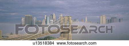 This is the Brooklyn Bridge over the East River View Large Photo Image Picture - This is the Brooklyn Bridge over the East River. Fotosearch