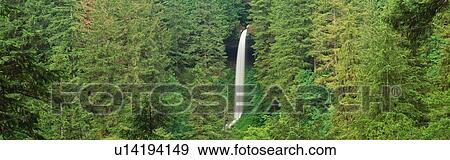 This is the Northern Falls. It has a 136 Foot single cascade View Large Photo Image Stock Photo - This is the Northern Falls. It has a 136 Foot single cascade. Fotosearch