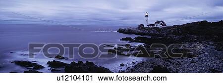 This is the Portland Head Light View Large Photo Image Stock Image - This is the Portland Head Light. Fotosearch