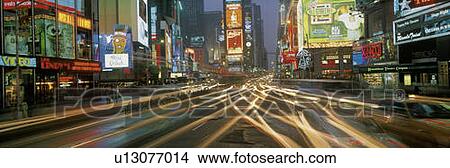 Picture - This is Times Square at night. Fotosearch
