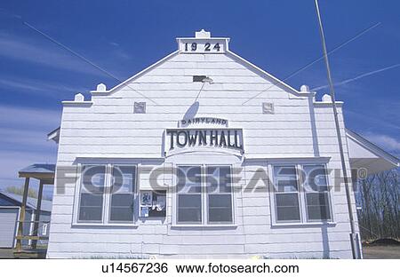 Stock Photograph - Town hall. Fotosearch