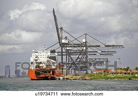 Tug boats in Miami Harbor, Miami, Florida View Large Photo Image Stock Image - Tug boats in Miami Harbor, Miami, Florida. Fotosearch
