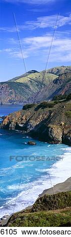 Turquoise Pacific waters, California View Large Photo Image Stock Photography - Turquoise Pacific waters, California. Fotosearch