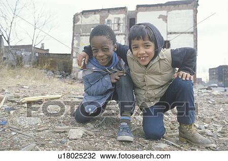 Two ethnic boys in the ghetto, South Bronx, NY View Large Photo Image Stock Image - Two ethnic boys in the ghetto, South Bronx, NY. Fotosearch