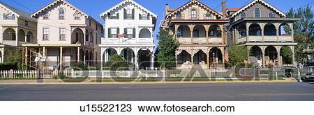 Victorian homes in Cape May, New Jersey View Large Photo Image Stock Image - Victorian homes in Cape May, New Jersey. Fotosearch