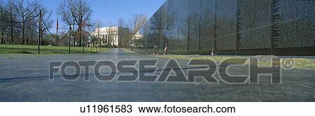 Stock Image - Vietnam Veteran's Memorial, Washington DC. Fotosearch