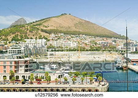 Stock Photograph - View of Cape Town, South Africa. Fotosearch