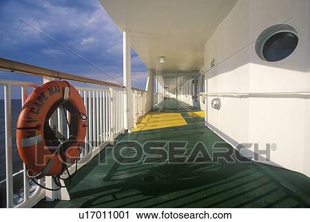 Walkway on Ferry View Large Photo Image Stock Image - Walkway on Ferry. Fotosearch