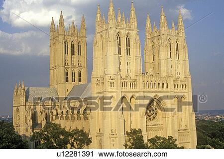 Washington National Cathedral View Large Photo Image Stock Image - Washington National Cathedral. Fotosearch