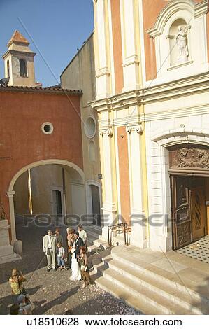 Stock Photo - Wedding Party, Antibes, France. Fotosearch