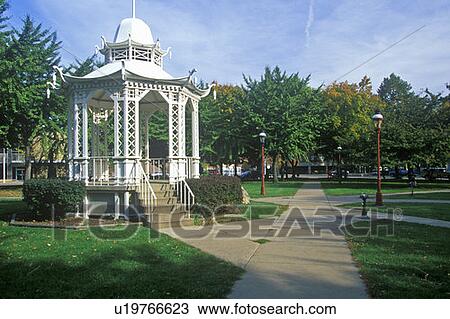 White Pagoda built in 1877 in Washington Park, Dubuque, IA View Large Photo Image Stock Image - White Pagoda built in 1877 in Washington Park, Dubuque, IA. Fotosearch