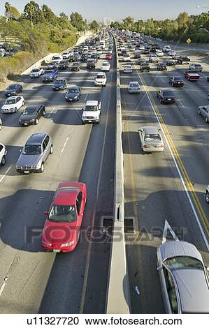 405 freeway near Sunset Blvd. at rush hour, Los Angeles, California View Large Photo Image Stock Image - 405 freeway near Sunset Blvd. at rush hour, Los Angeles, California. Fotosearch
