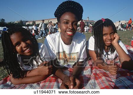African American woman and twin daughters at family reunion, Washington D. C. View Large Photo Image Stock Image - African American woman and twin daughters at family reunion, Washington D. C.. Fotosearch